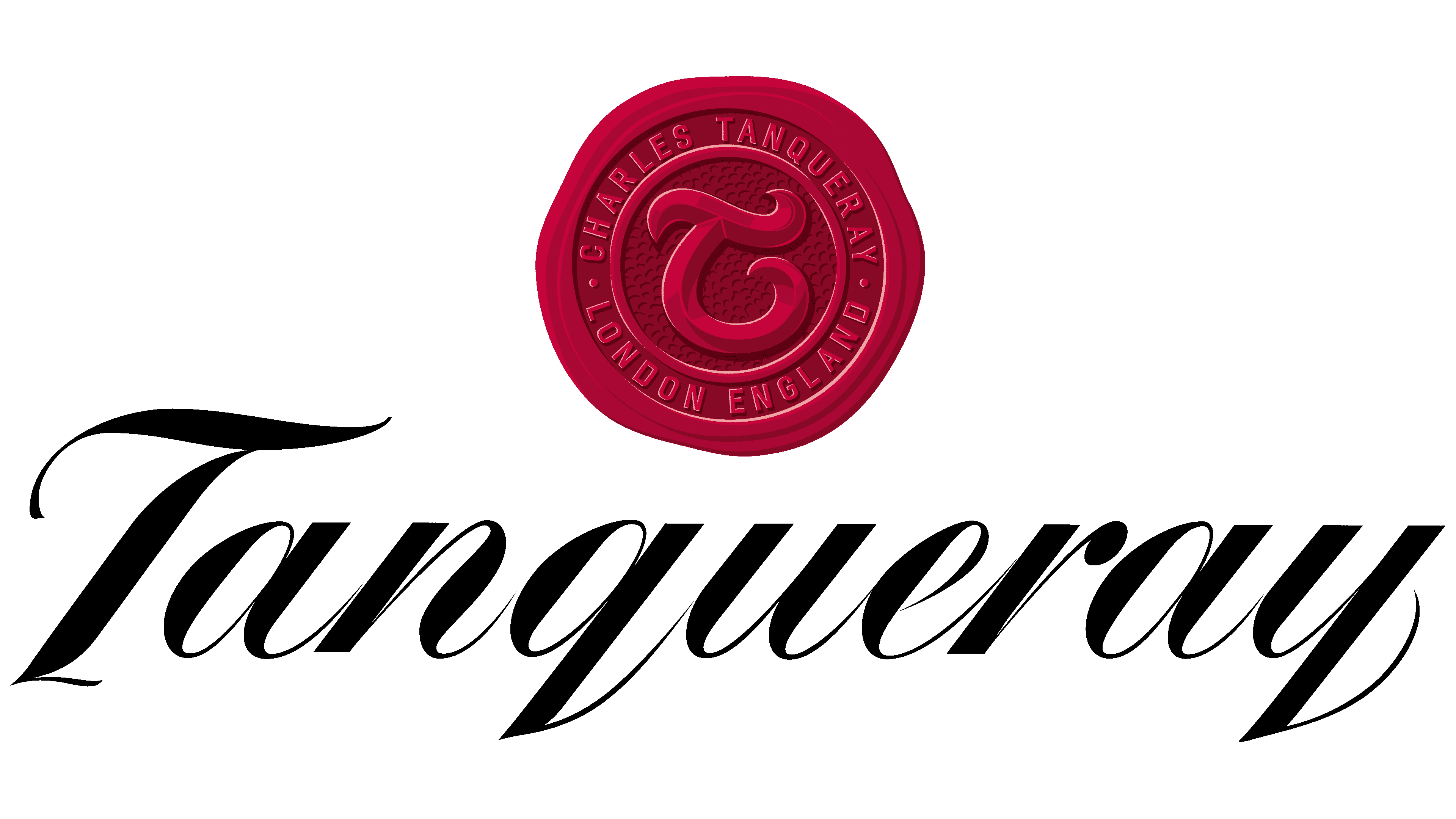 `Tanqueray brand logo`