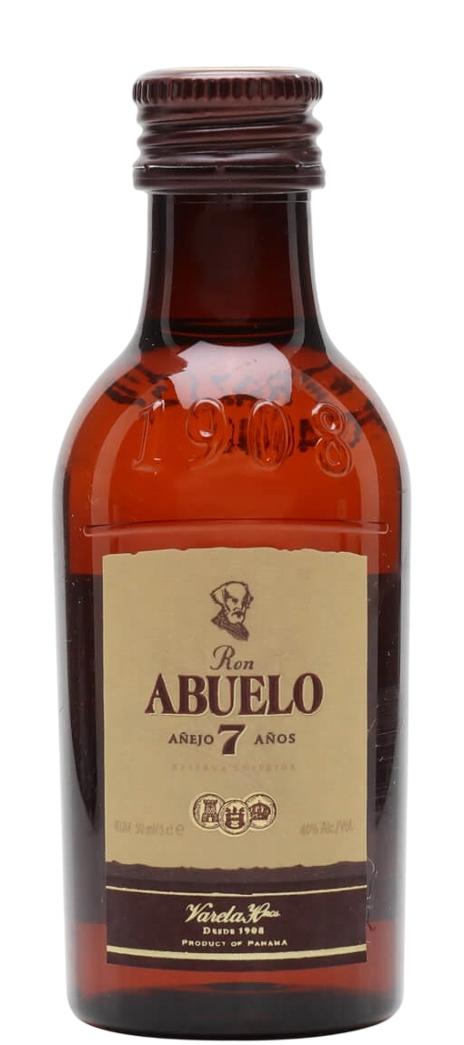 Ron Abuelo 7 Ani Dark Rum 0.05L