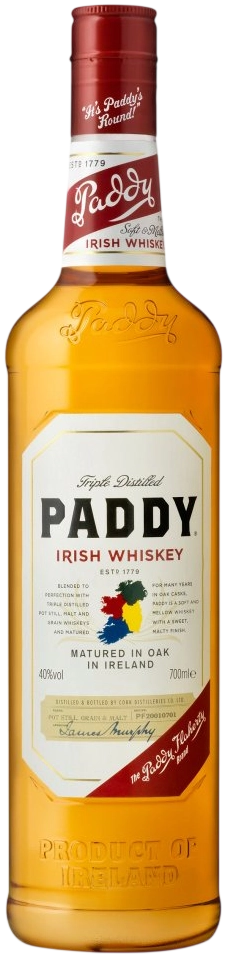 Paddy Blended Irish Whiskey 0.7L