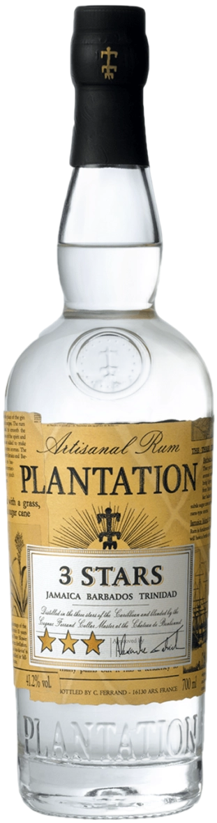 Plantation 3 Stars White Rum 0.7L
