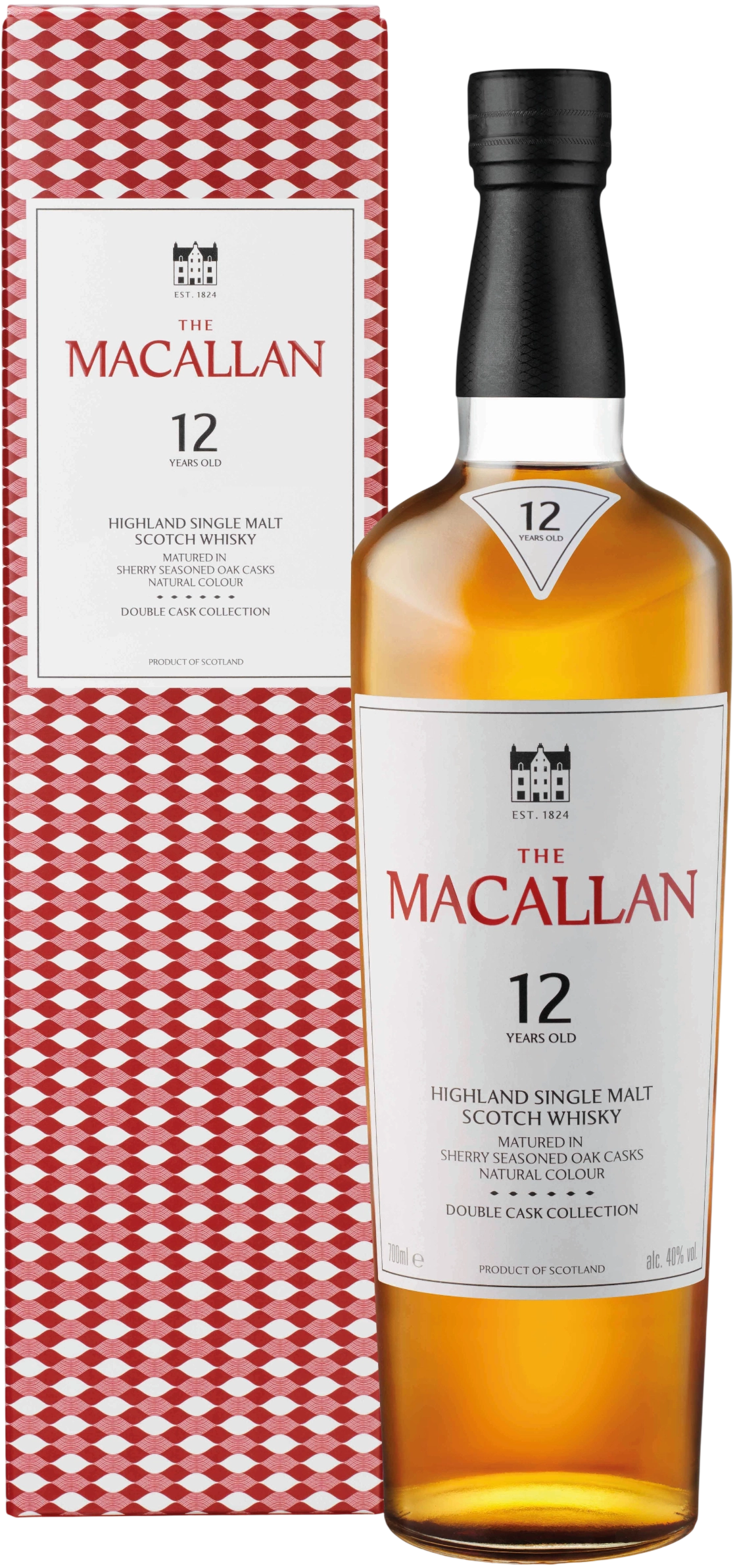 Macallan 12 Ani Double Cask Single Malt Whisky 0.7L
