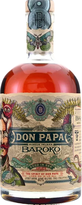 Don Papa Baroko Golden Rum 0.7L